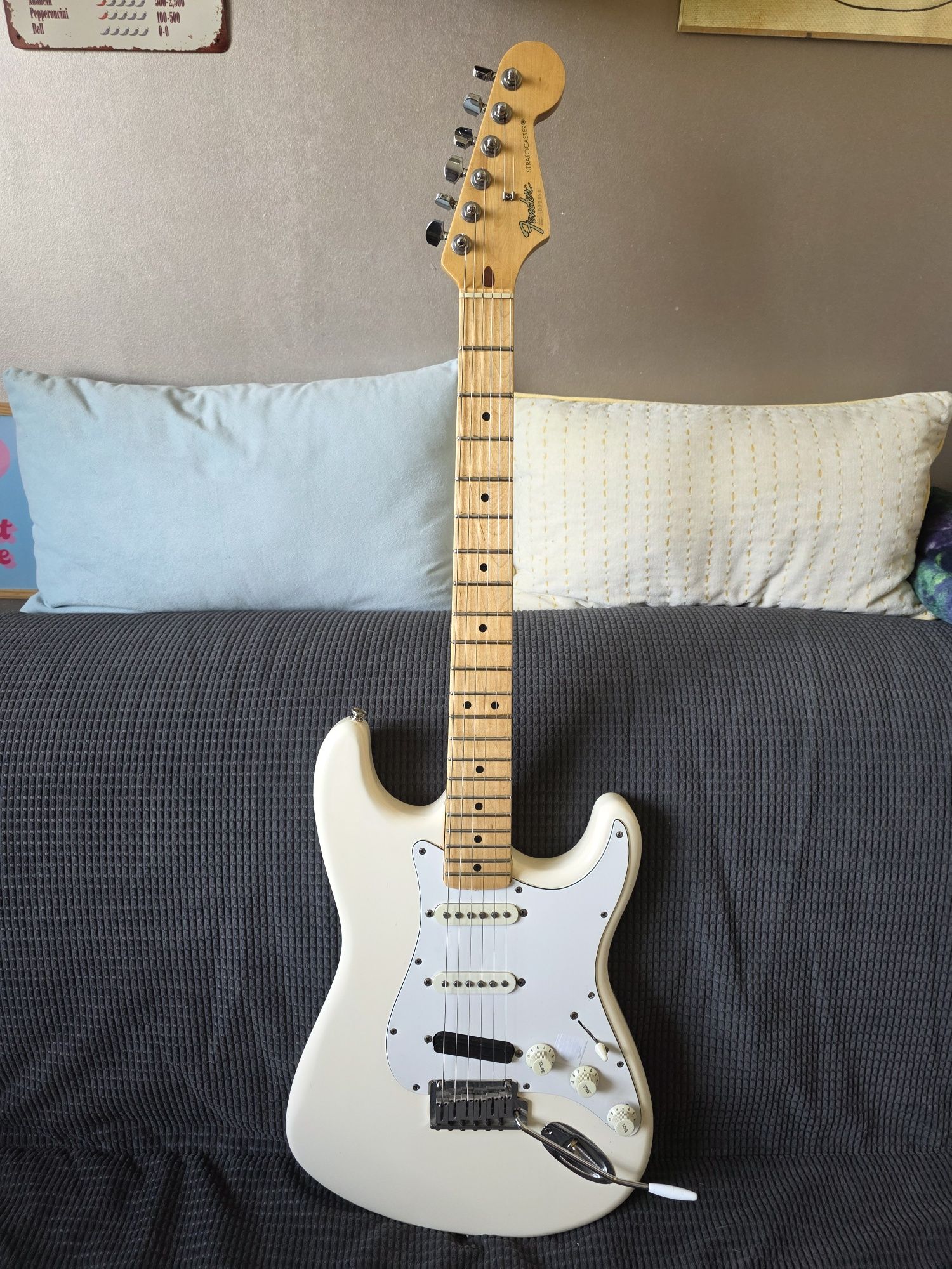Fender American Stratocaster HSS FatStrat USA Seymour Duncan Hot Rails