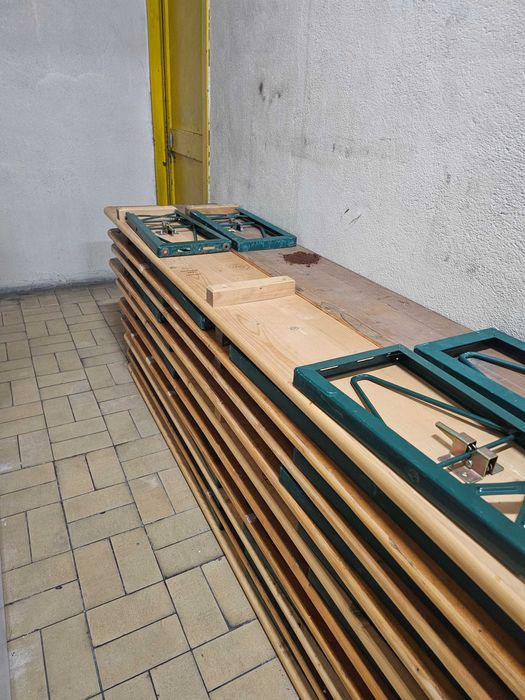 Conjunto de Mesa e Bancos Eventos