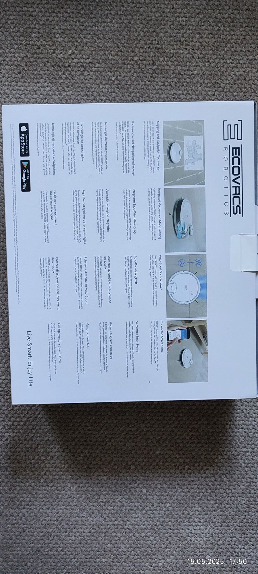 Робот-пилосос Ecovacs Deebot Ozmo 900