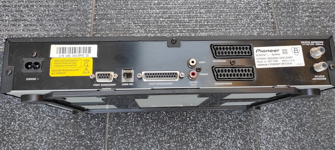 Dekoder Pioneer Canal+ cyfrowy