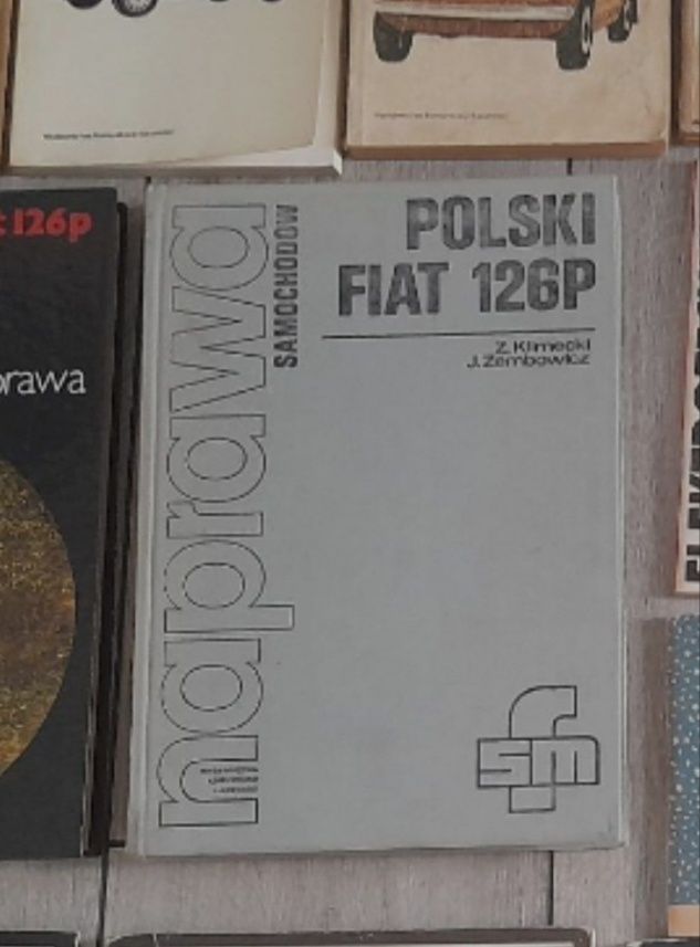 1szt książka instrukcja budowa eksploatacja  Fiat 126p maluch katalog