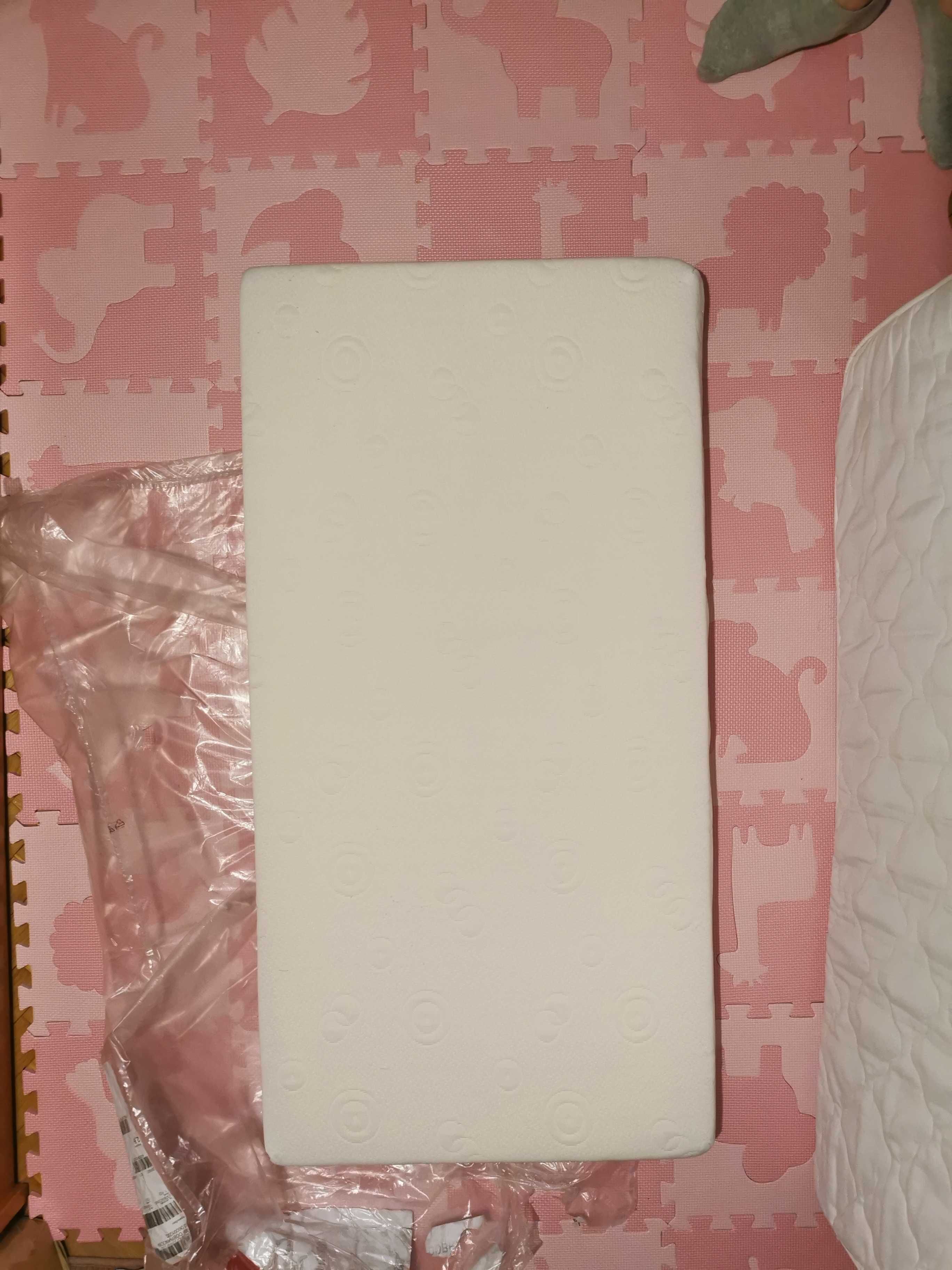 Materac piankowy dziecięcy do łóżeczka 60x120 cm