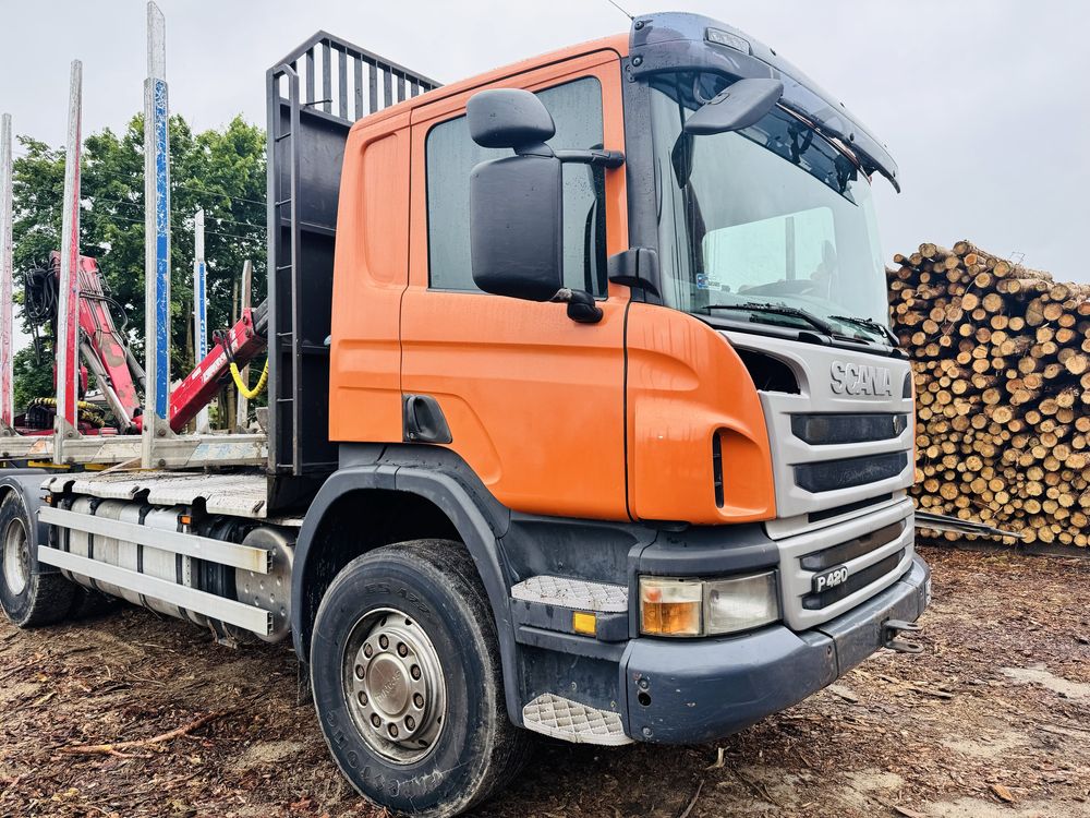 Scania P420 , 6x4 ,  2012r. Do drzewa , do drewna