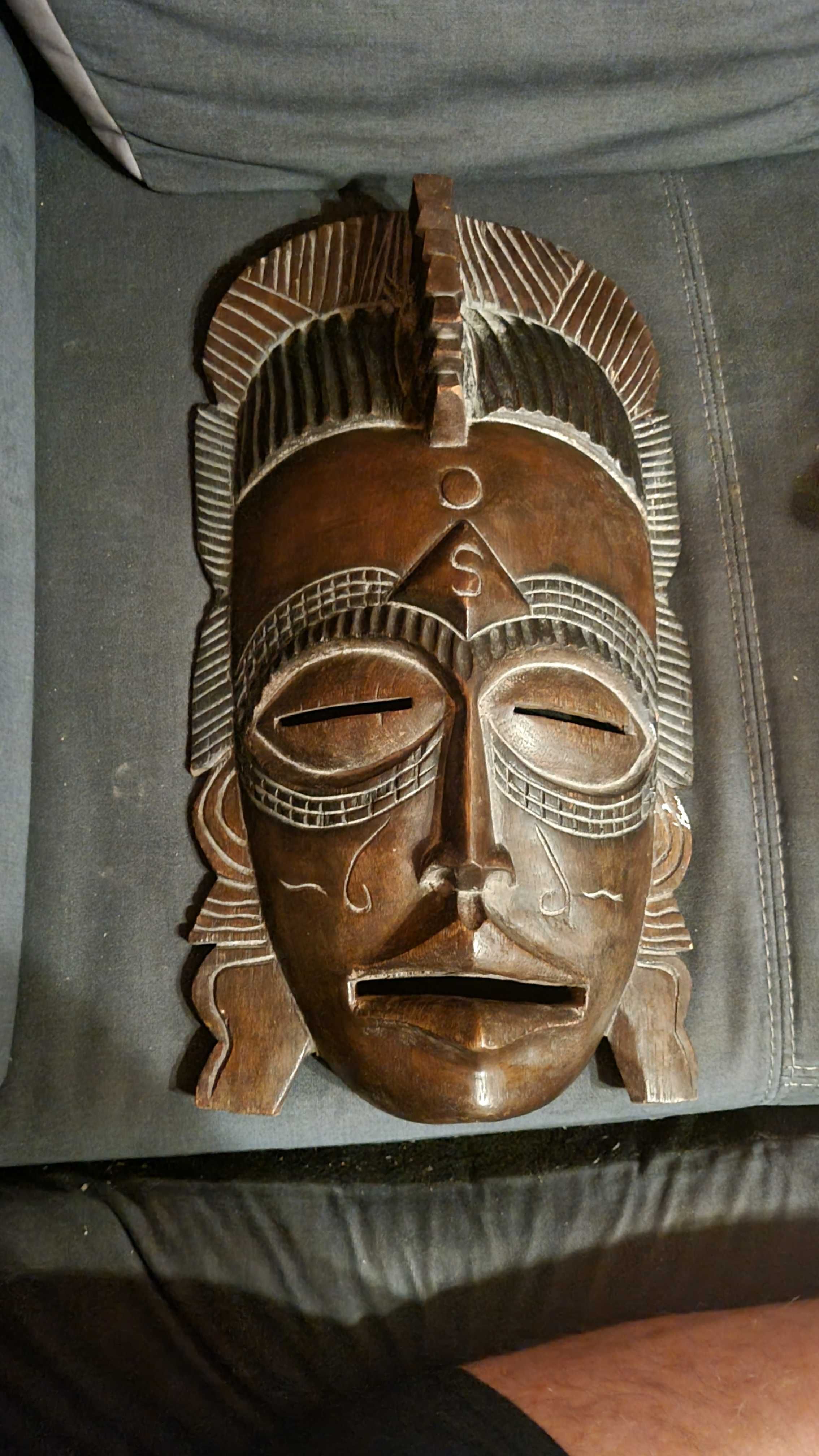 Maski drewniane afrykańskie