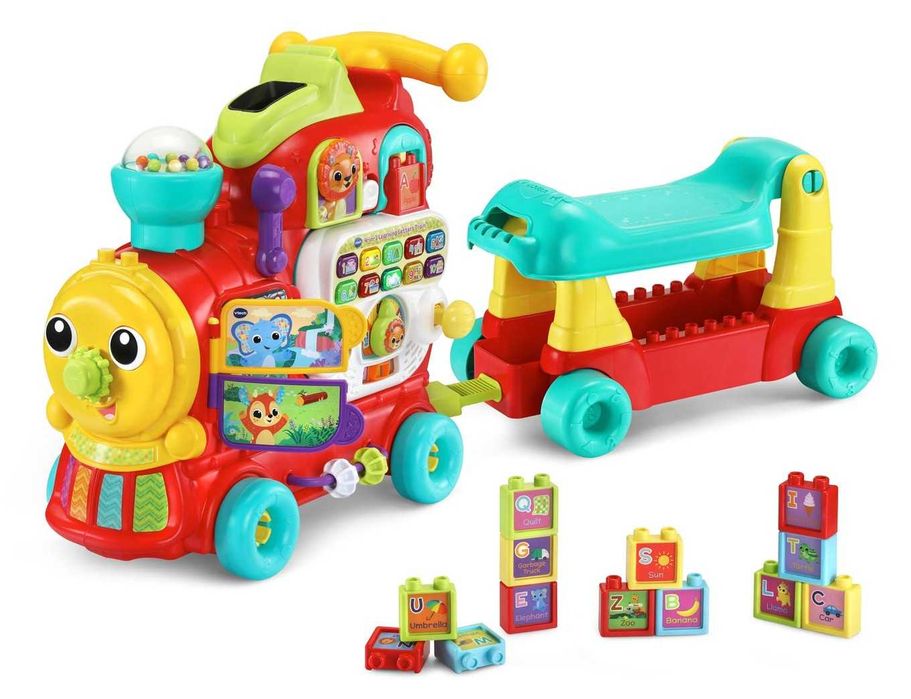VTech jeździk chodzik pociąg ciuchcia pchacz 7w1