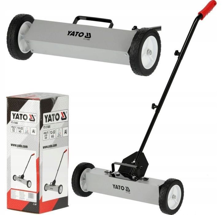 YATO MIOTŁA MAGNETYCZNATELESKOPOWA 76-113CM ZAMIATARKA OPIŁKÓW 45CM YT17400