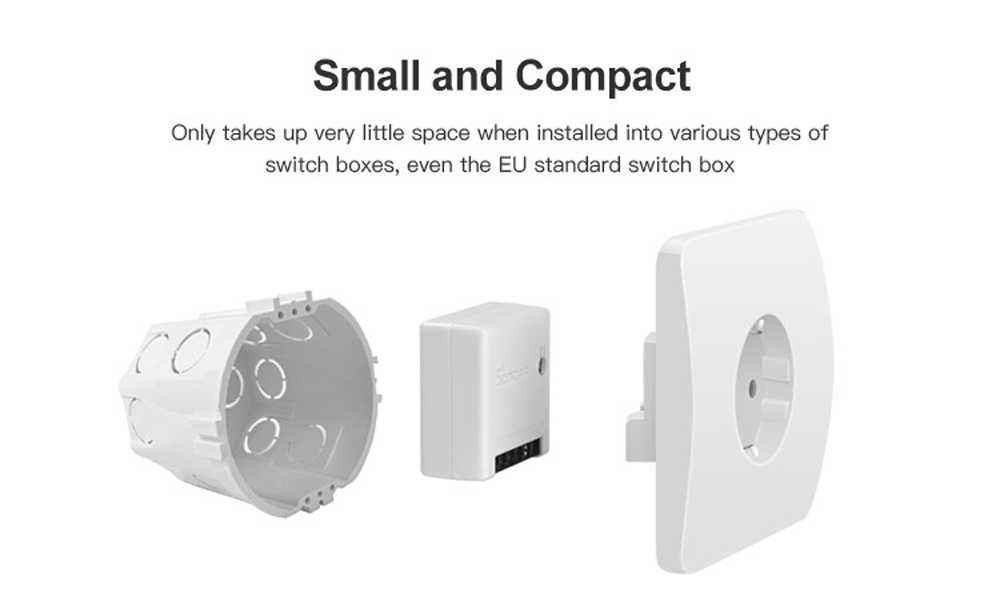 Sonoff MINI R2/Wi-Fi/Switch/Реле/Таймер "ITEAD",Розумний Дім/Оригінал!