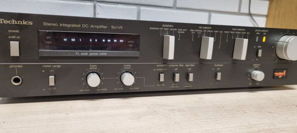 Wzmacniacz TECHNICS SU-V 5. Clasa A.