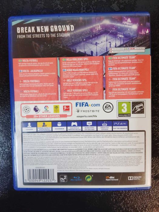 FIFA 20 PS4 Angielska wersja gry