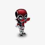 Conta Marvel Deadpool Pandora em Prata de Lei 925 Nova