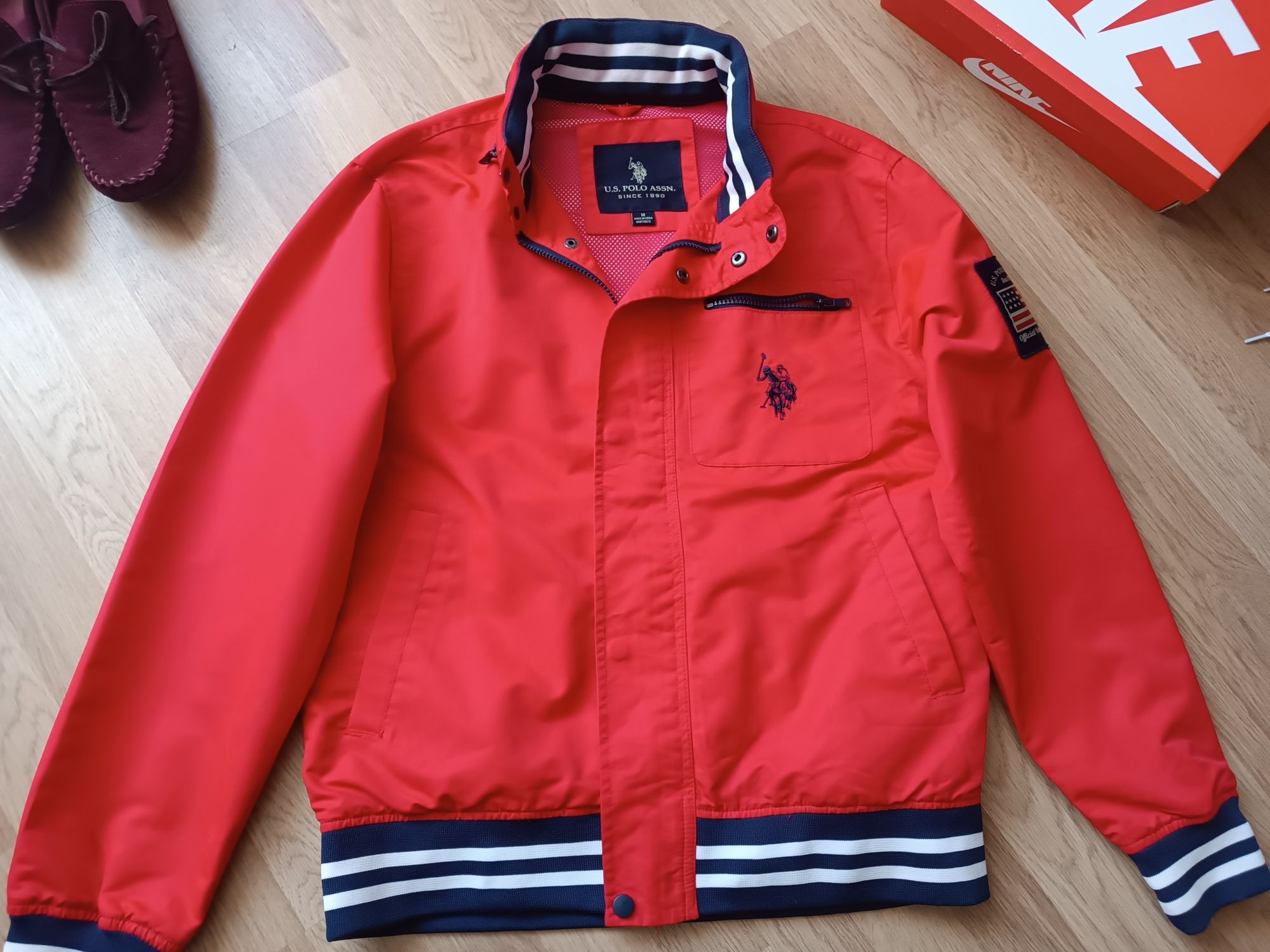 Молодежная брендовая ветровка Ralph Lauren. Р 48