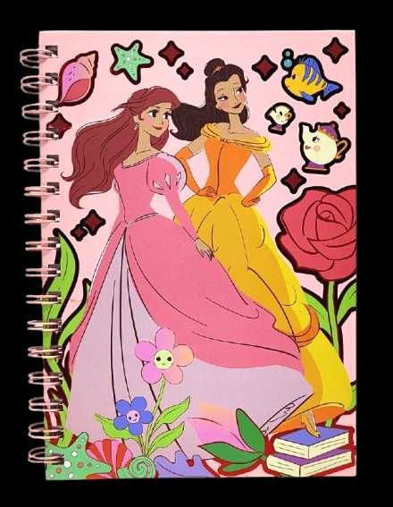 Notes A5 Disney Księżniczki z akcesoriami - 60 kartek