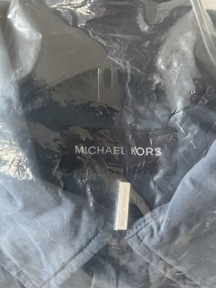 Нова сорочка-куртка Michael Kors – темно-синя, розмір XS