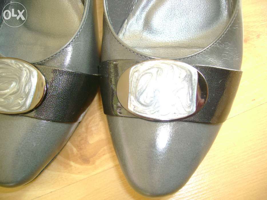 Skórzane szpilki EMIS buty czułenka roz 40