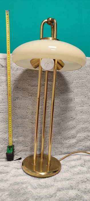 Lampa gabinetowa mosiężna vintage antyk ART DECO AKTUALNE