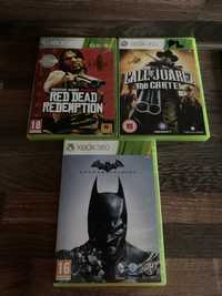Xbox 360 Call Of Juarez The Cartel, Red Dead Redemption, Batman Arkham