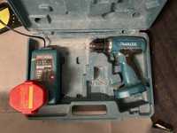 Makita wkrętarka 6270d + ladowarka dc1414d + walizka