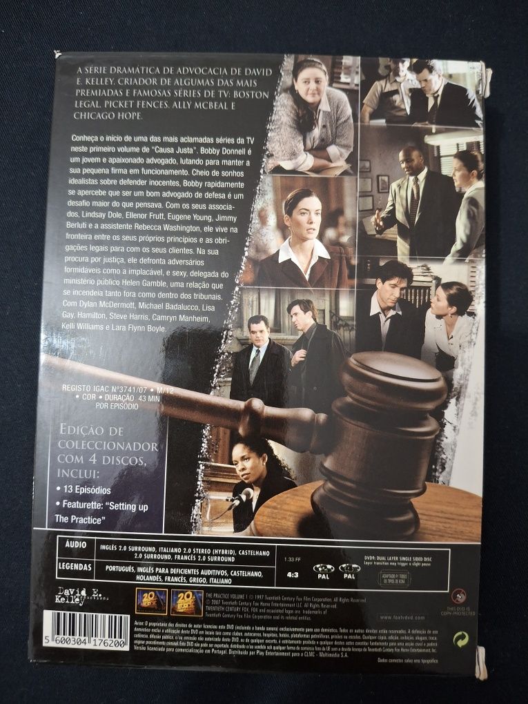 DVDs Causa Justa série 1