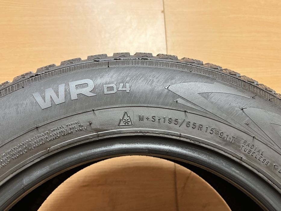 195/65 R 15 Nokian WR D4 Зима пара шини