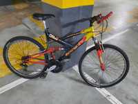 Bicicleta TEAM Nature DS 400 - Roda 26" Full Suspension