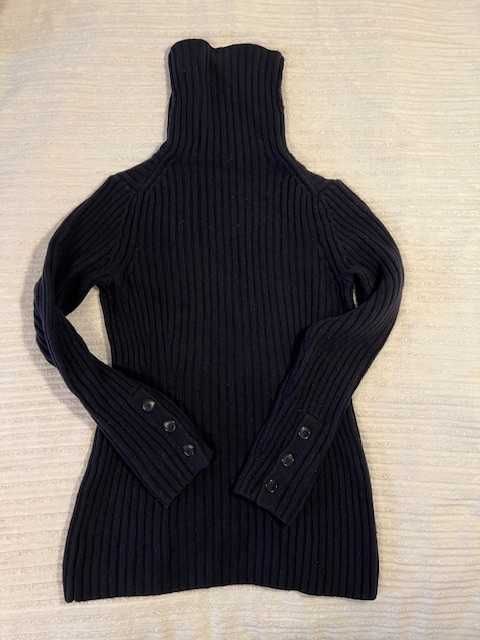 Sweter Uniqlo r. M/L z 80% wełny oraz kamizelka ocieplana Only