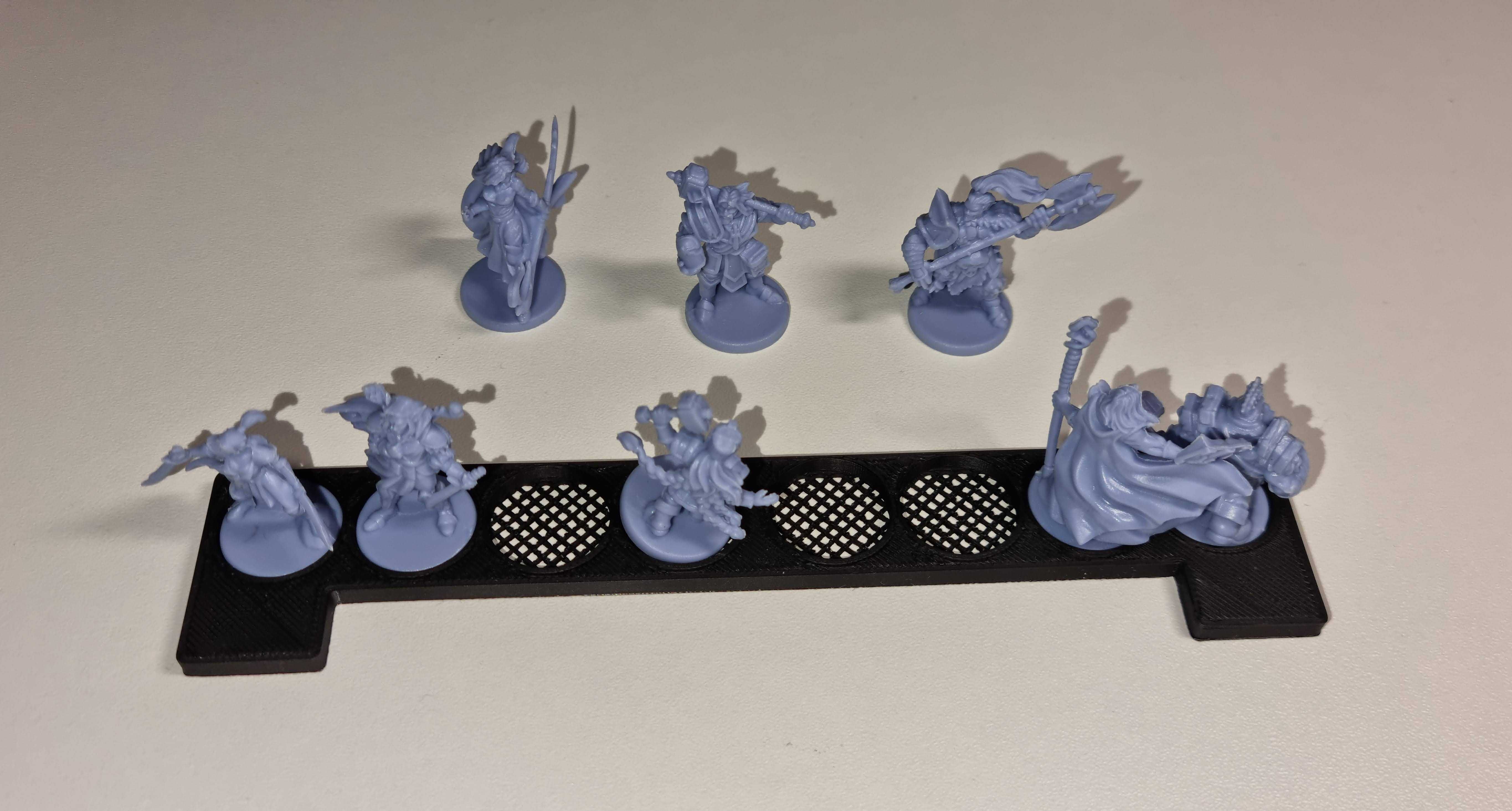 Małe epickie podziemia "insert" organizer, druk 3d, Tiny Epic Dungeons