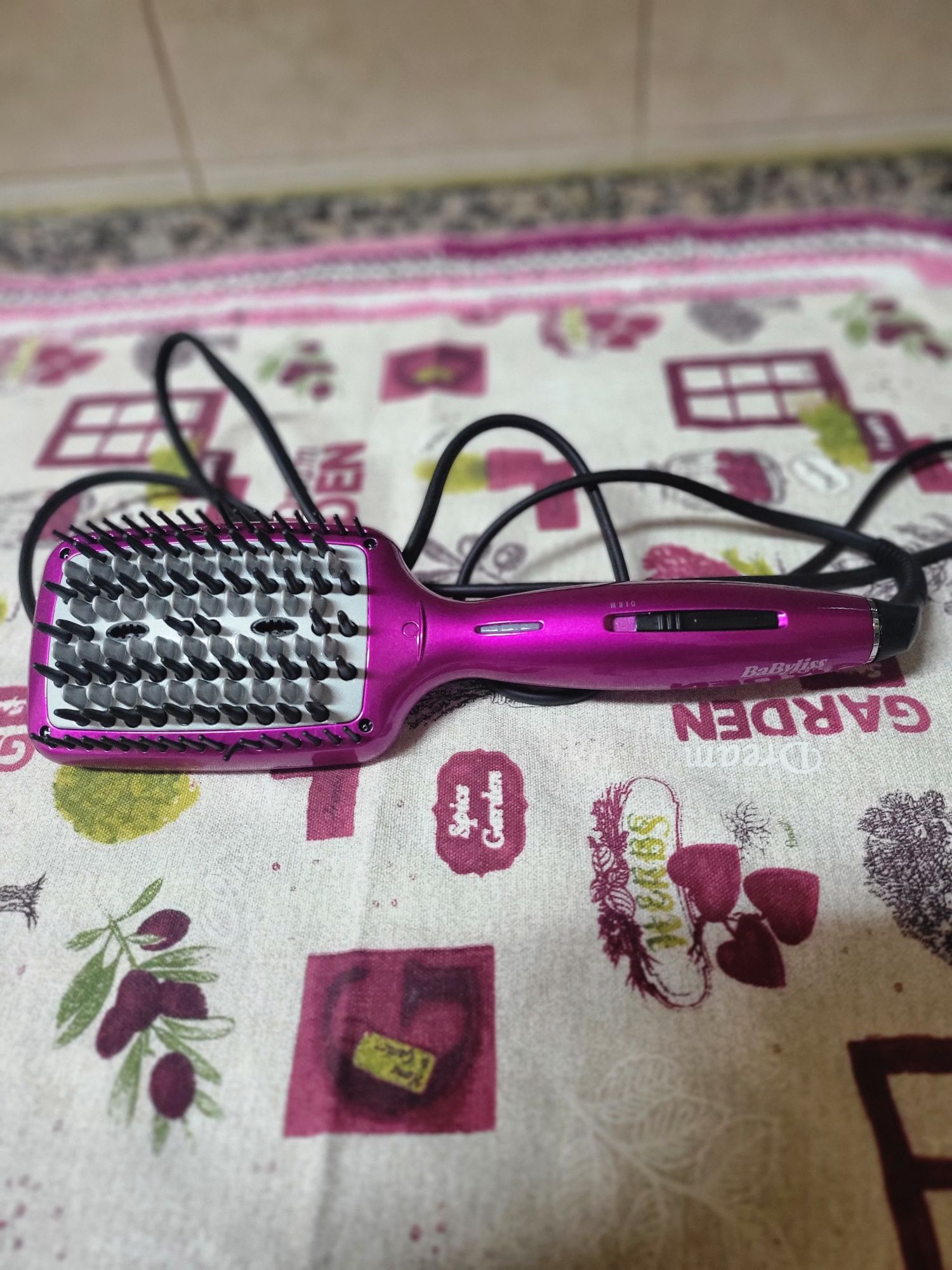 Escova alisadora babyliss