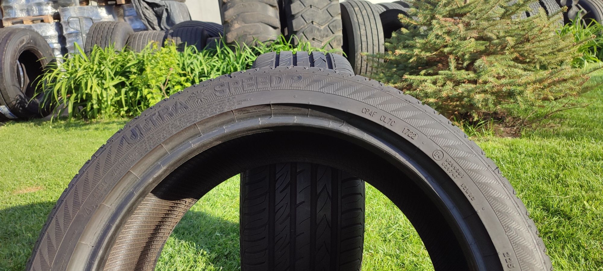 Шини літні 225/45R18 Gislaved 22рік 90%