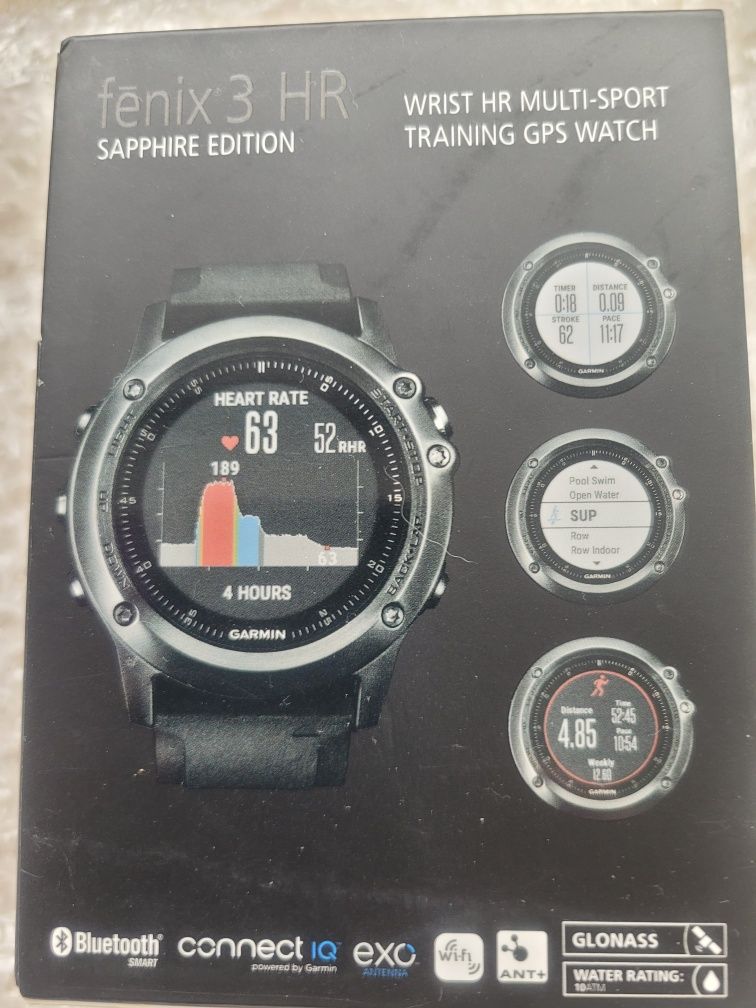 Zegarek Garmin Fenix 3HR Sapphireedition