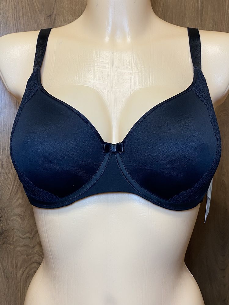 Biustonosz lekko usztywniany Femilet soft Feel 70F-czarny NOWY