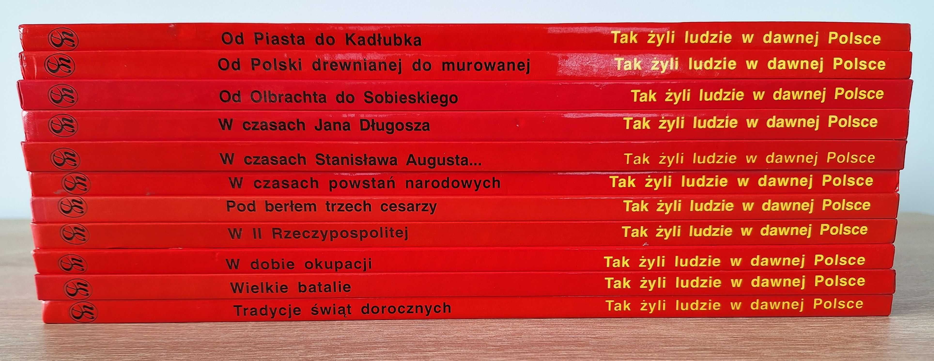 Tak żyli ludzie w dawnej Polsce – 11 tomów – Wydawnictwo Dolnośląskie