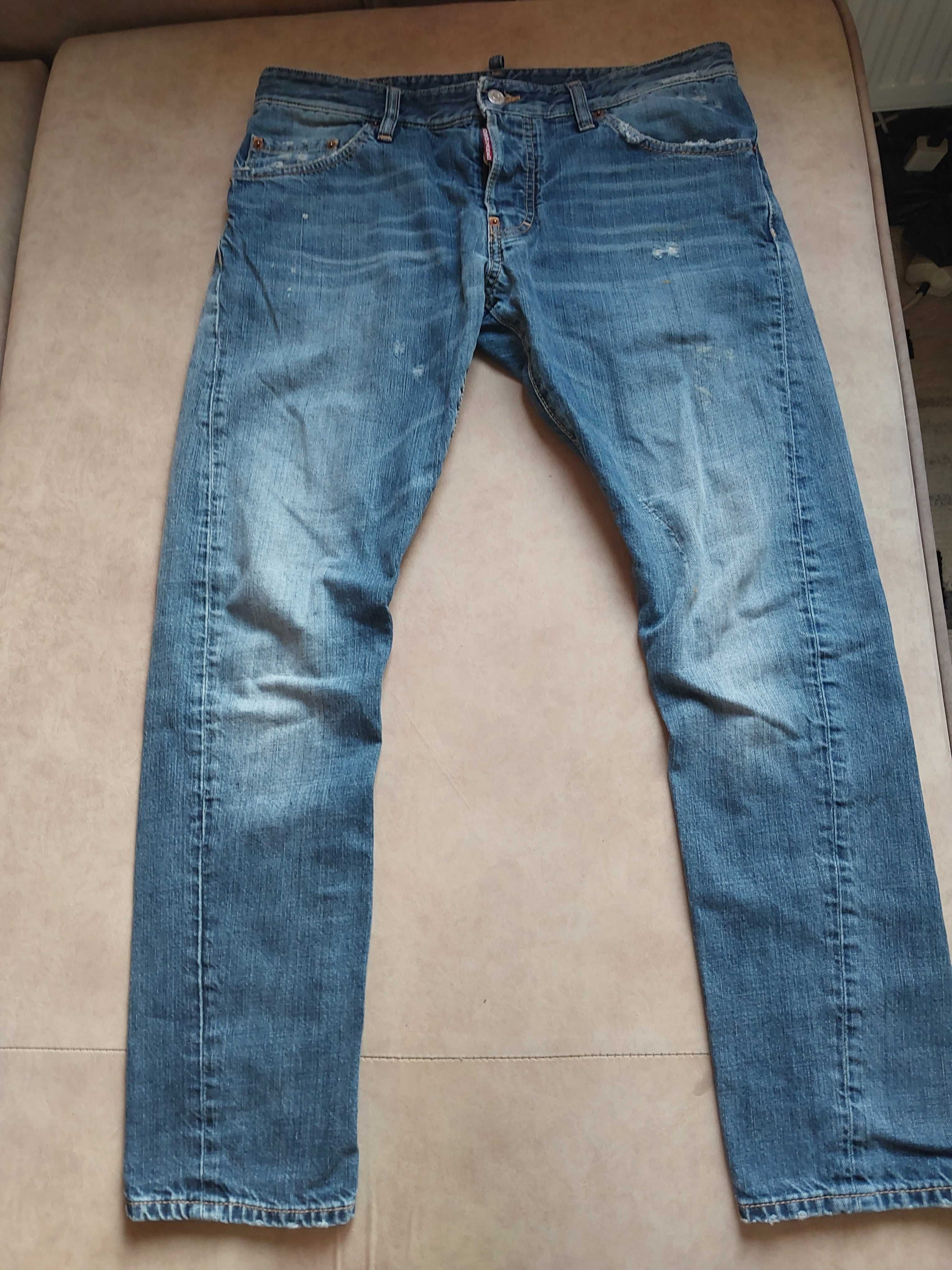 Dsquared-meskie jeansy