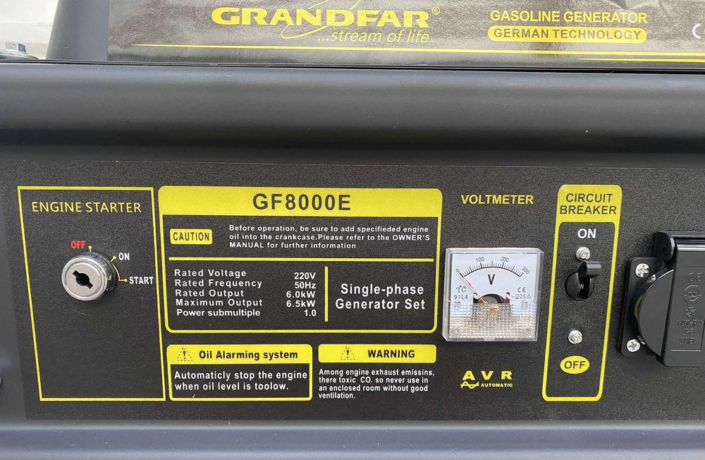 agregat prądotwórczy benzyna kemping pod namiot wysyłka