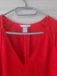 Czerwona bluzka H&M r. 36