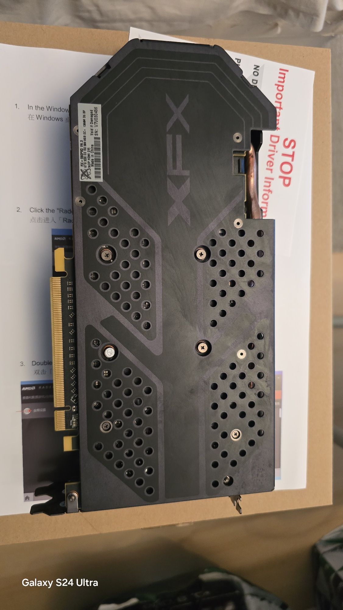 Gts xxx ed Rx 580 8GB OC