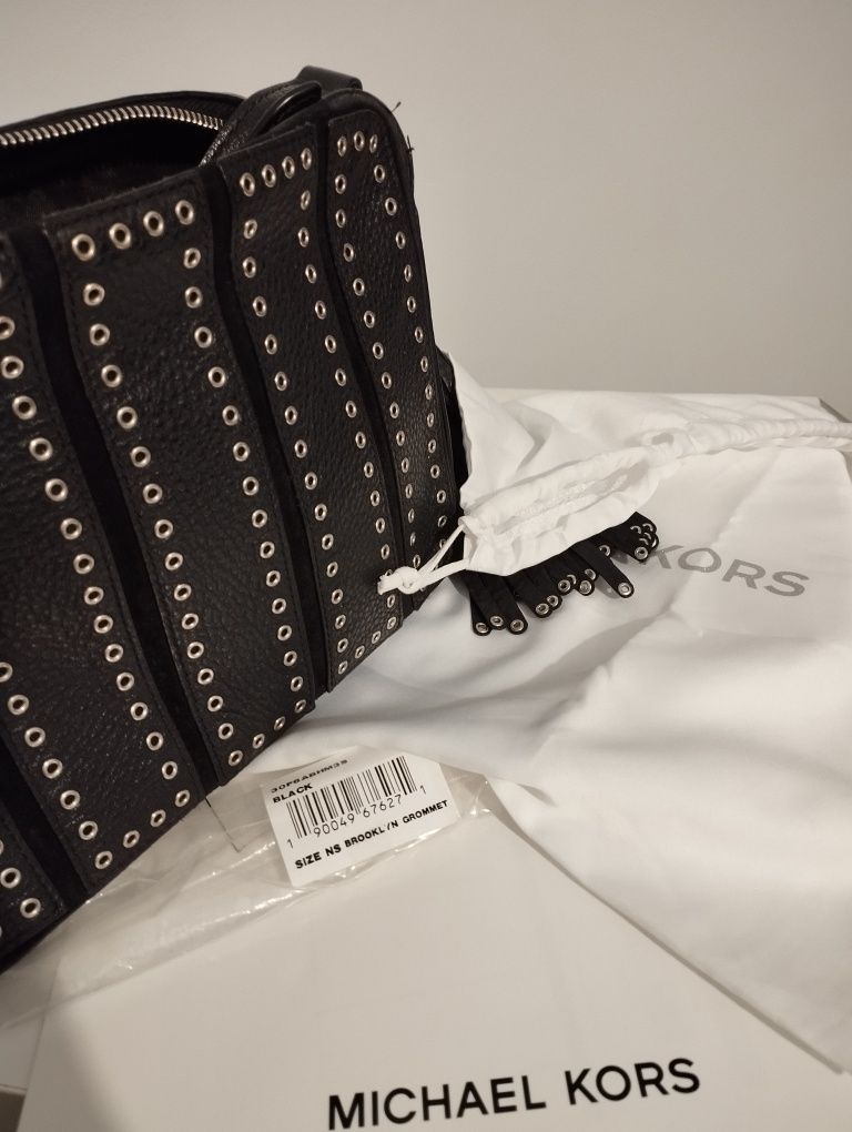 Michael Kors Brooklyn Grommet LG Camera torebka mała na ramię