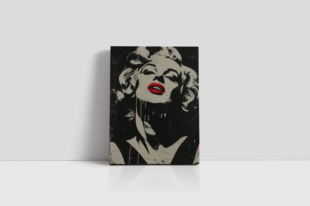 Obraz na płótnie Marilyn Monroe 75x100 cm - Ikona Popkultury