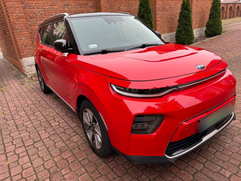 Kia Soul Kia e-Soul, 64kwh XL, Wyciszony, Ceramika, Idealny, Niski przebieg
