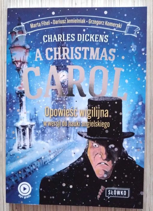 Christmas Carol w wersji do nauki języka angielskiego