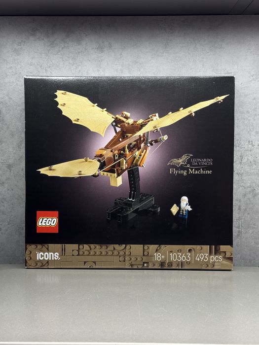 Новий LEGO Icons Літальний апарат Леонардо да Вінчі (10363)