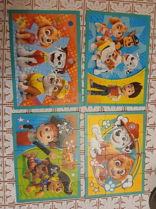 Zestaw puzzli dla dzieci od 2 lat