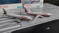 Model samolotu B 737-300 oraz A 320 Air Berlin Herpa Wings  1:500