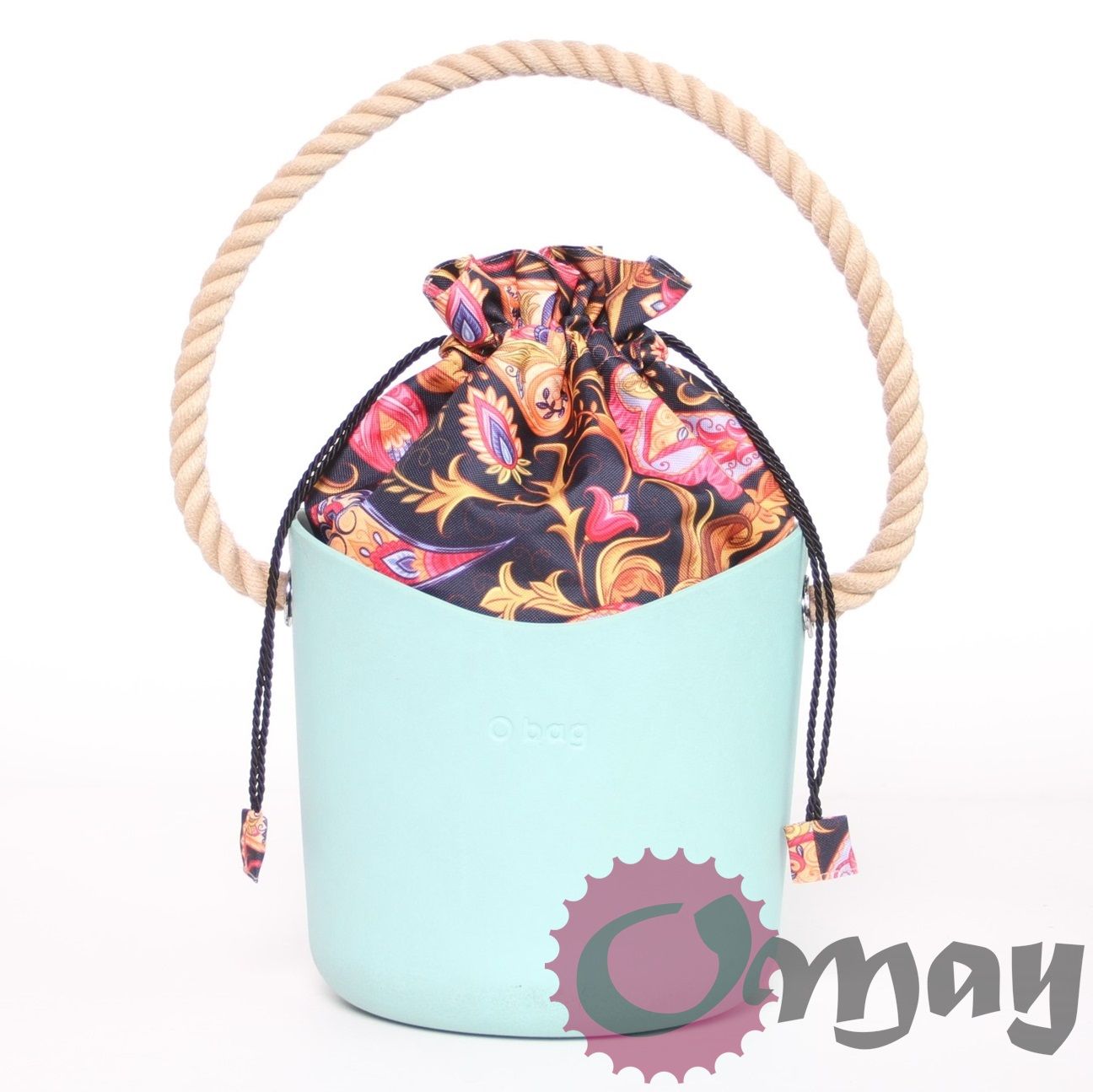 organizer OBAG BASKET worek orient czarny komin 2 kieszenie OMAY