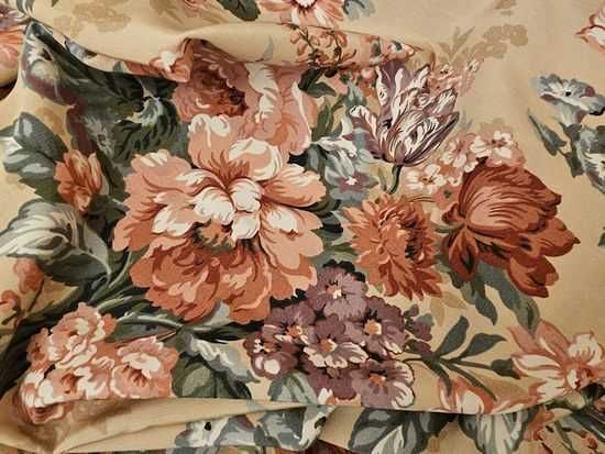 Solina różana zasłona,tkanina dł 230cm