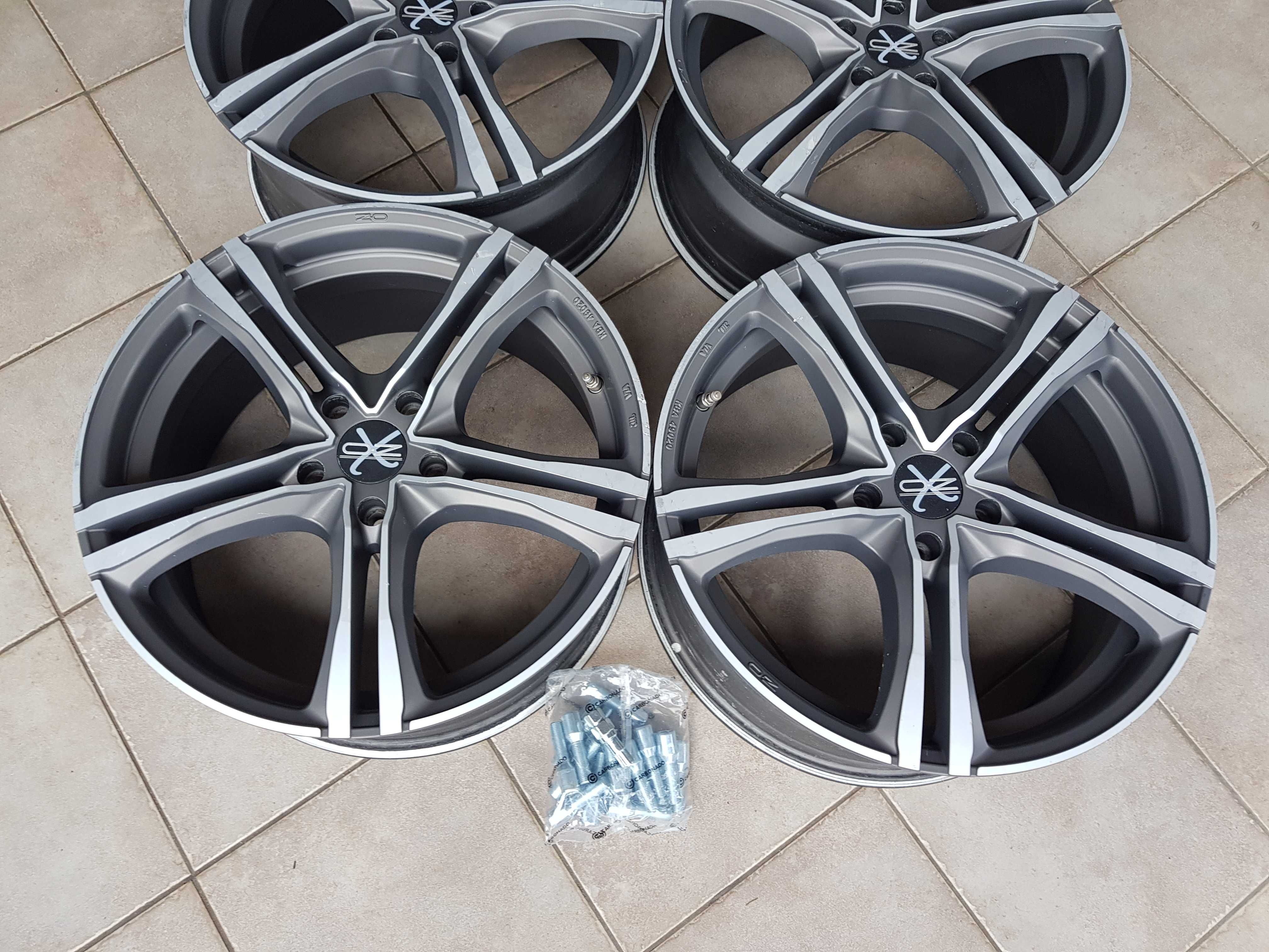 Felgi aluminiowe OZ Racing 8x18 et48 5x112 VW Golf Skoda Octavia Audi