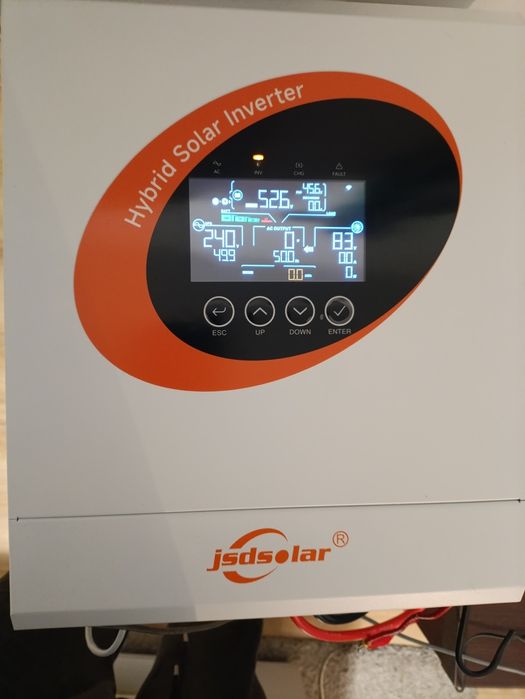 Falownik Hybrydowy JSD Solar 6, 5KW/9000W/48V Wi-fi