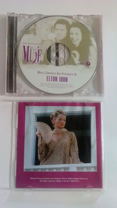 лицензионный CD Элтон Джон саундтреки фильма МУЗА и Обмен на павербанк