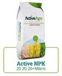 ActiveAgro nawóz dolistny npk 20-20-20 opakowanie 4 kg do 2 hektarów