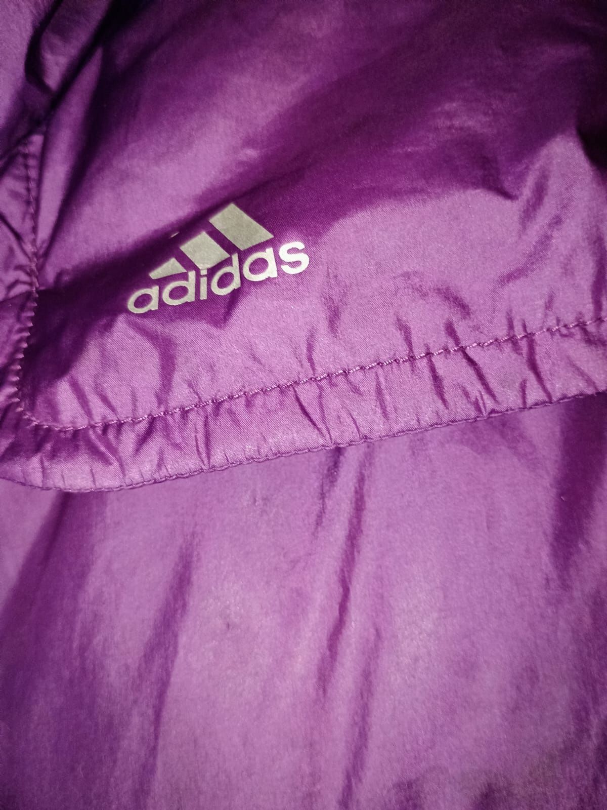 Kurtka  adidas fioletowa