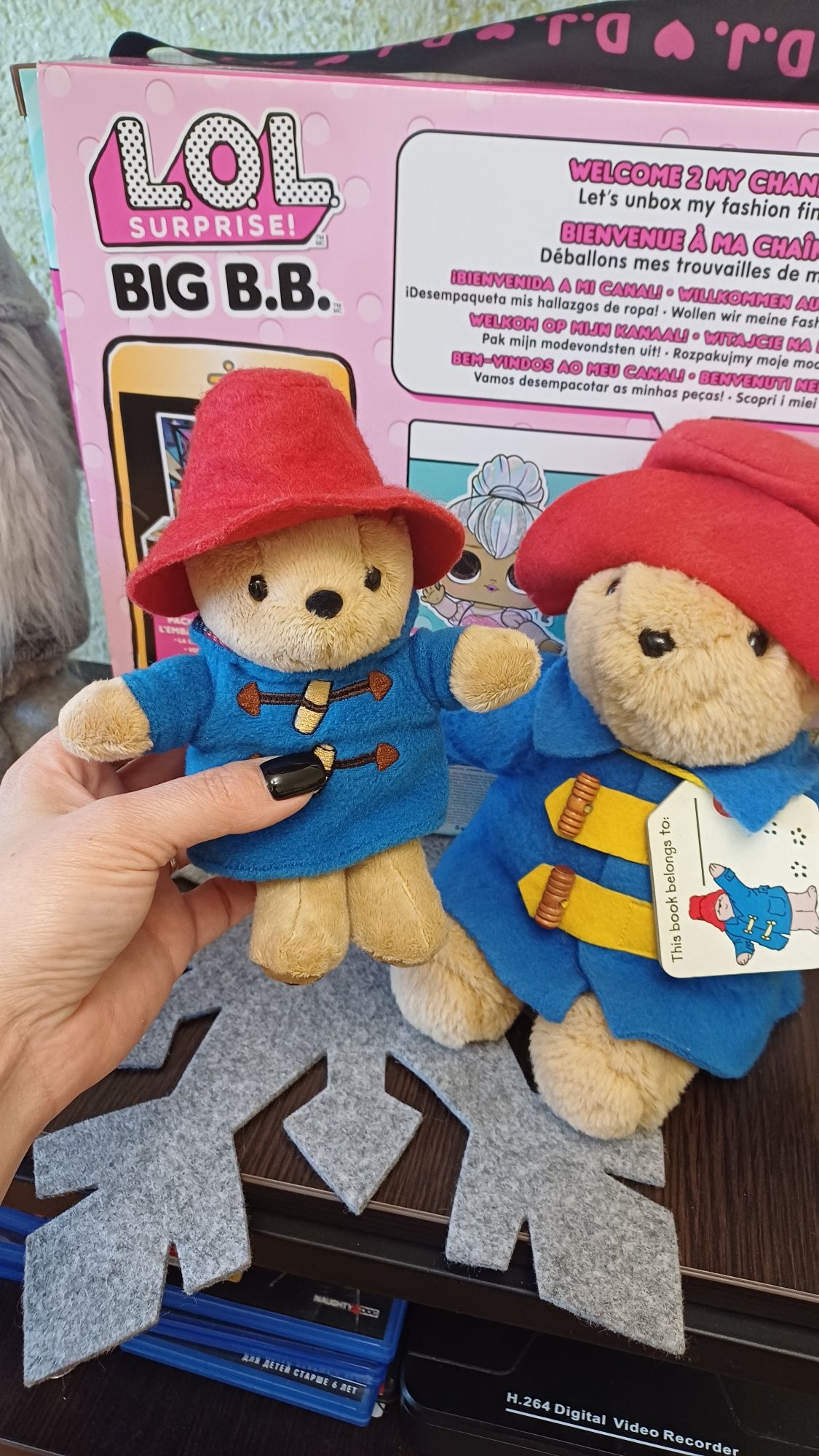 Игрушка коллекция мишка Паддингтон Paddington bear 18-28см